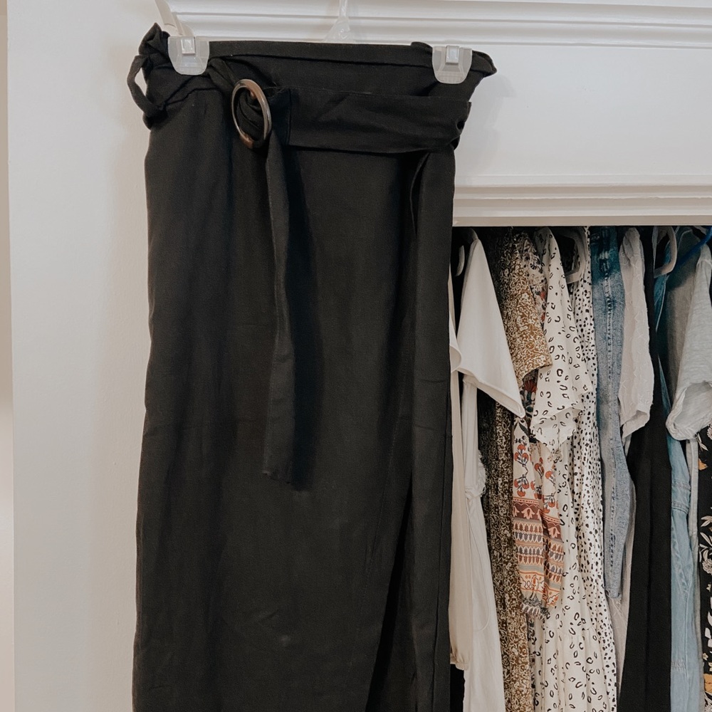 Roolee midi skirt